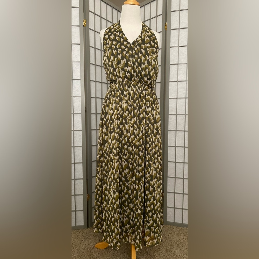 Banana republic halter dress